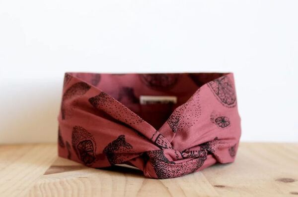 Bandeau CITRON Terracotta noir