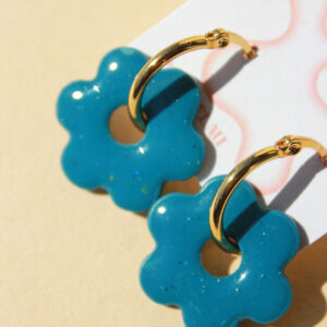alchimies lyon click and collect cadeaux noel artisanat createurs boutique boucles oreilles creoles polymelau argile polymere couleurs pop