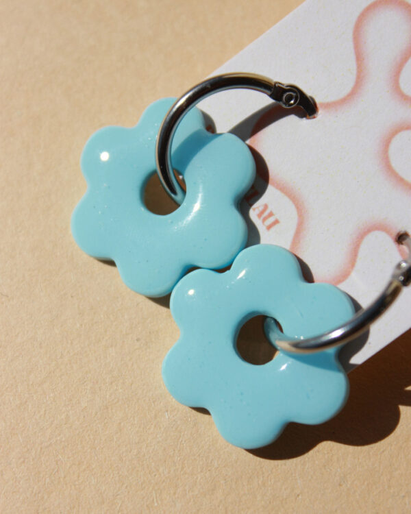 alchimies lyon click and collect cadeaux noel artisanat createurs boutique boucles oreilles creoles polymelau argile polymere couleurs pop