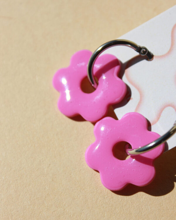 alchimies lyon click and collect cadeaux noel artisanat createurs boutique boucles oreilles creoles polymelau argile polymere couleurs pop
