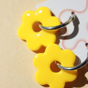 alchimies lyon click and collect cadeaux noel artisanat createurs boutique boucles oreilles creoles polymelau argile polymere couleurs pop