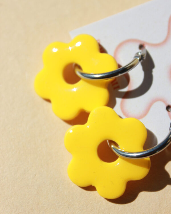 alchimies lyon click and collect cadeaux noel artisanat createurs boutique boucles oreilles creoles polymelau argile polymere couleurs pop