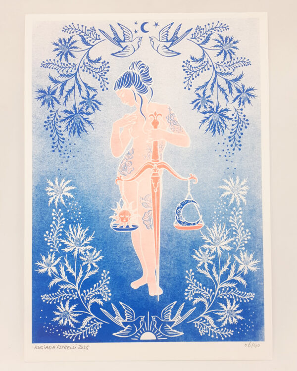 alchimies lyon click and collect cadeaux noel artisanat createurs boutique affiche poster serigraphie rugiada broche