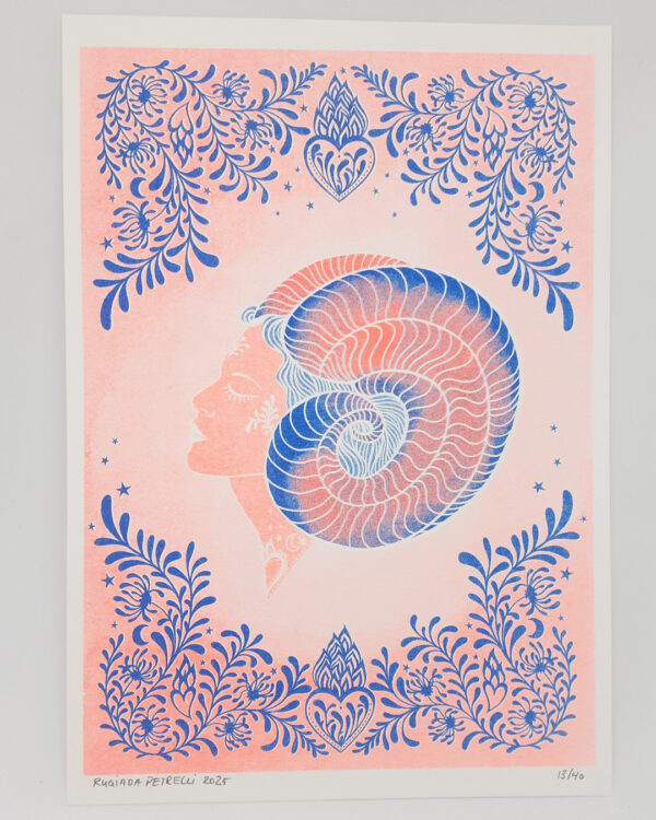 alchimies lyon click and collect cadeaux noel artisanat createurs boutique affiche poster serigraphie rugiada broche