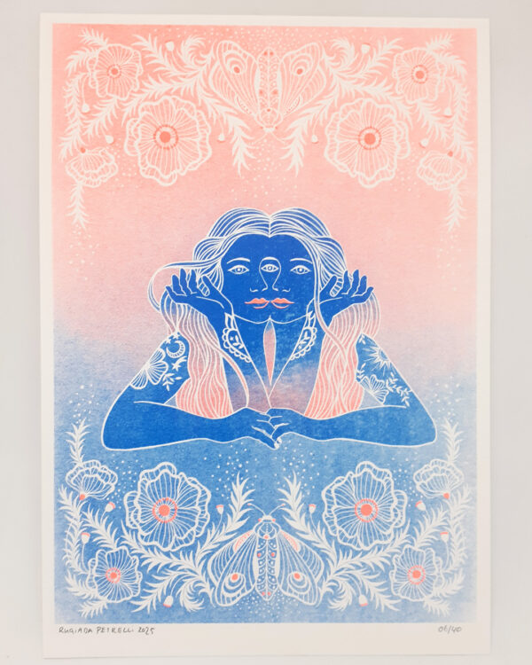 alchimies lyon click and collect cadeaux noel artisanat createurs boutique affiche poster serigraphie rugiada broche