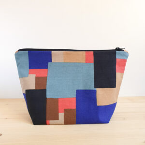 Trousse toilette imperméable GEO Bleu électrique