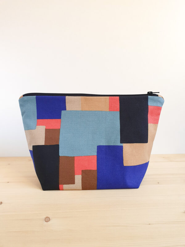 Trousse toilette imperméable GEO Bleu électrique